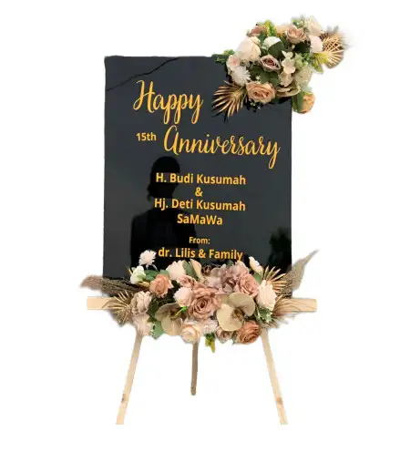 Papan Bunga Akrilik Pulomarangun