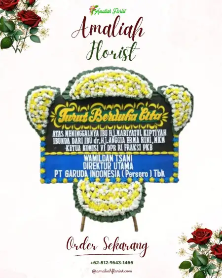 Papan Bunga Duka Pulomarangun
